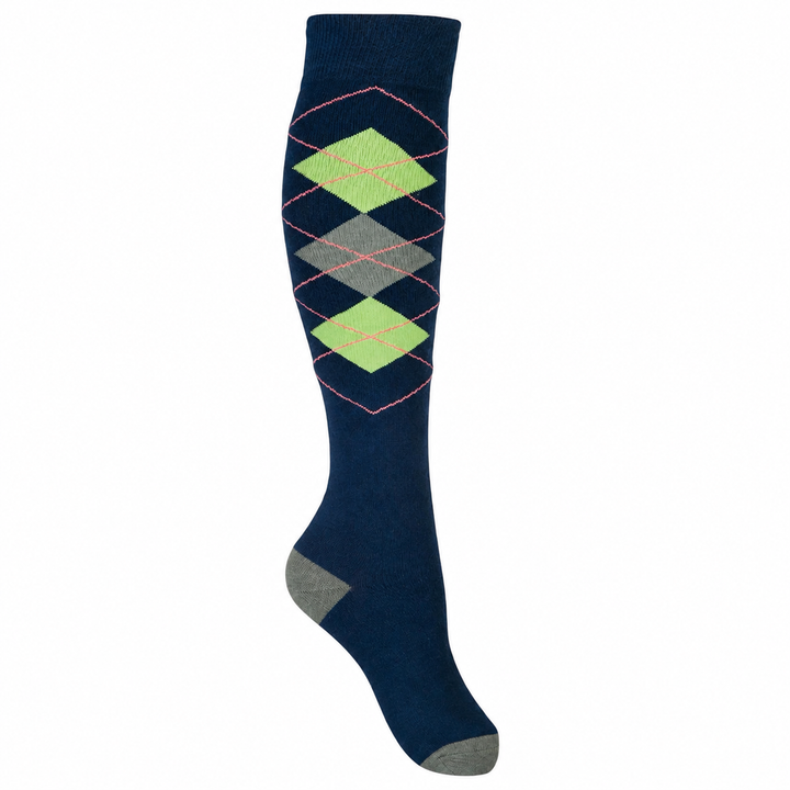 Cardiff Socks by HKM - Pack of 3 Pairs - Navy/Olive - Size 35-38 - Extremely Popular