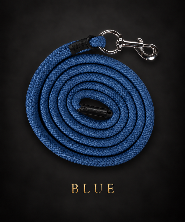 Carlotta Headcollar & Lead Set by HKM - New Colours For Autumn/Winter 2026 - Pink, Petrol & Royal Blue