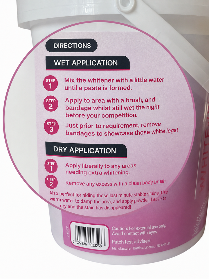 Hy Equestrian Whitener for Legs & Body
