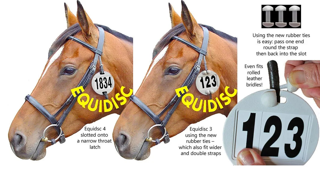 Next Home Rider Numbers Competition Number Bibs & Bridle Numbers - Horse and Rider Supplies