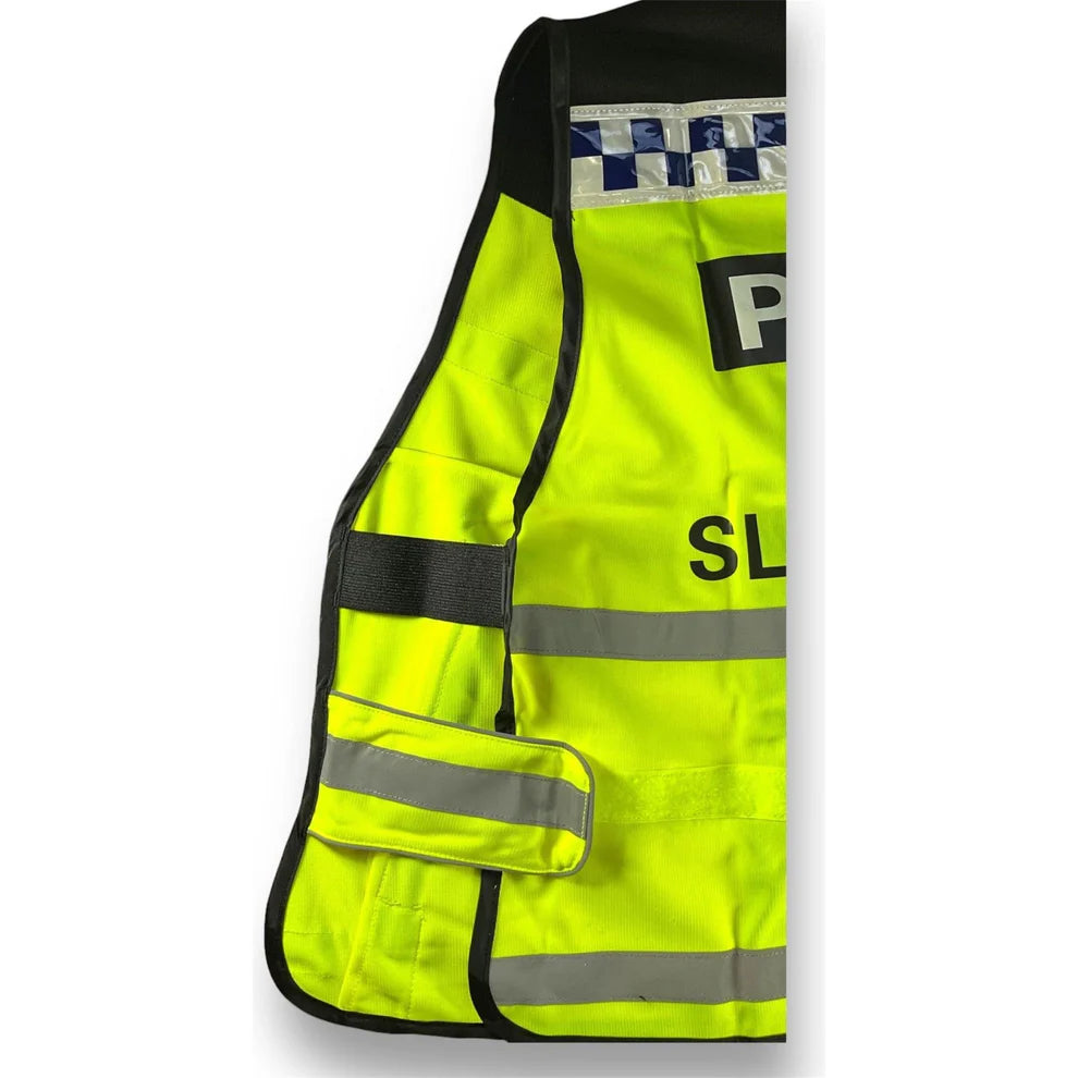 Equisafety POLITE Waistcoat - Please Pass Wide and Slow on Back - VERY Popular!