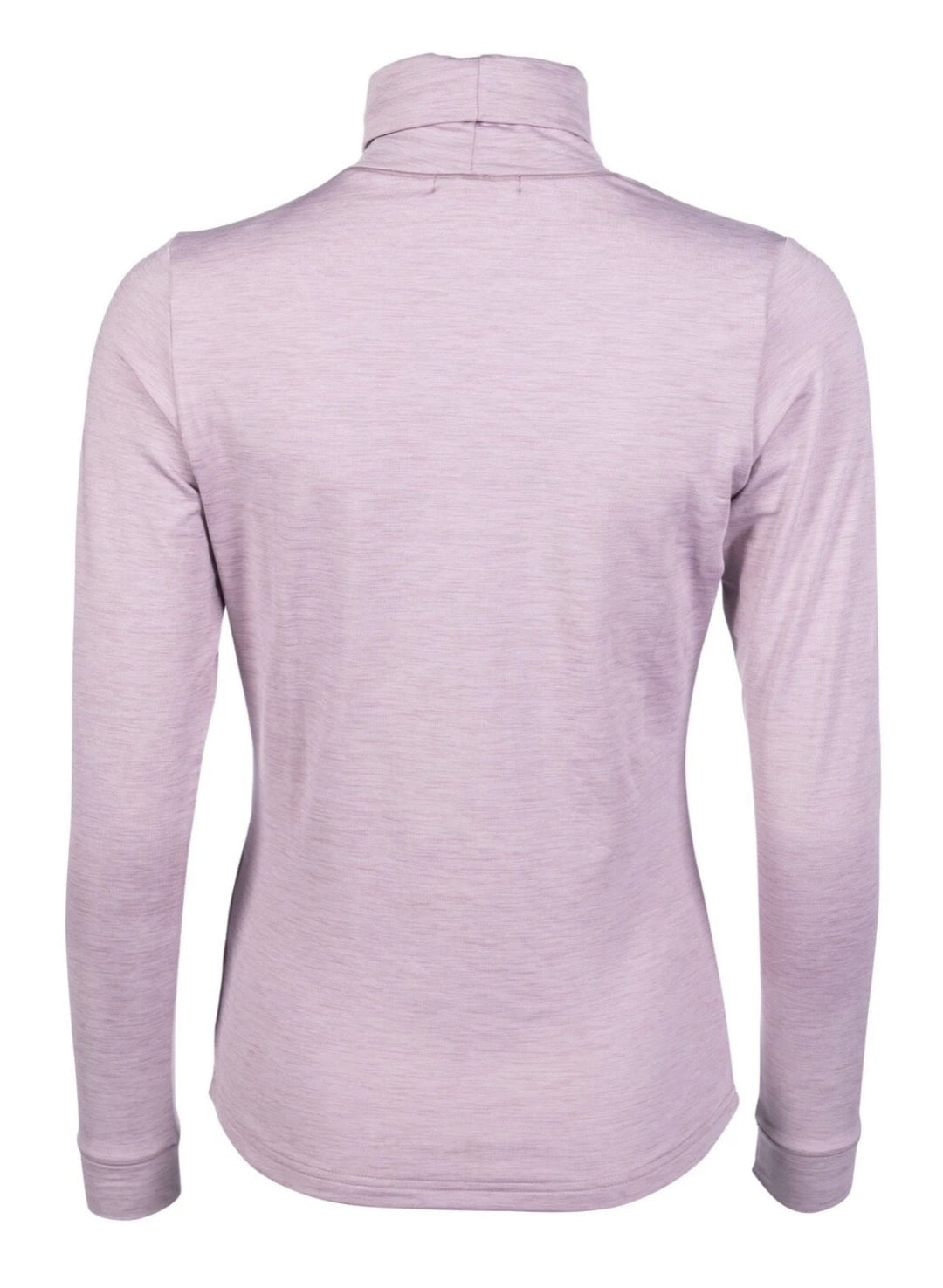 HKM Arctic Bay Turtleneck Long Sleeved Riding Top - Dark Lilac OR Mauve - Fab Gift