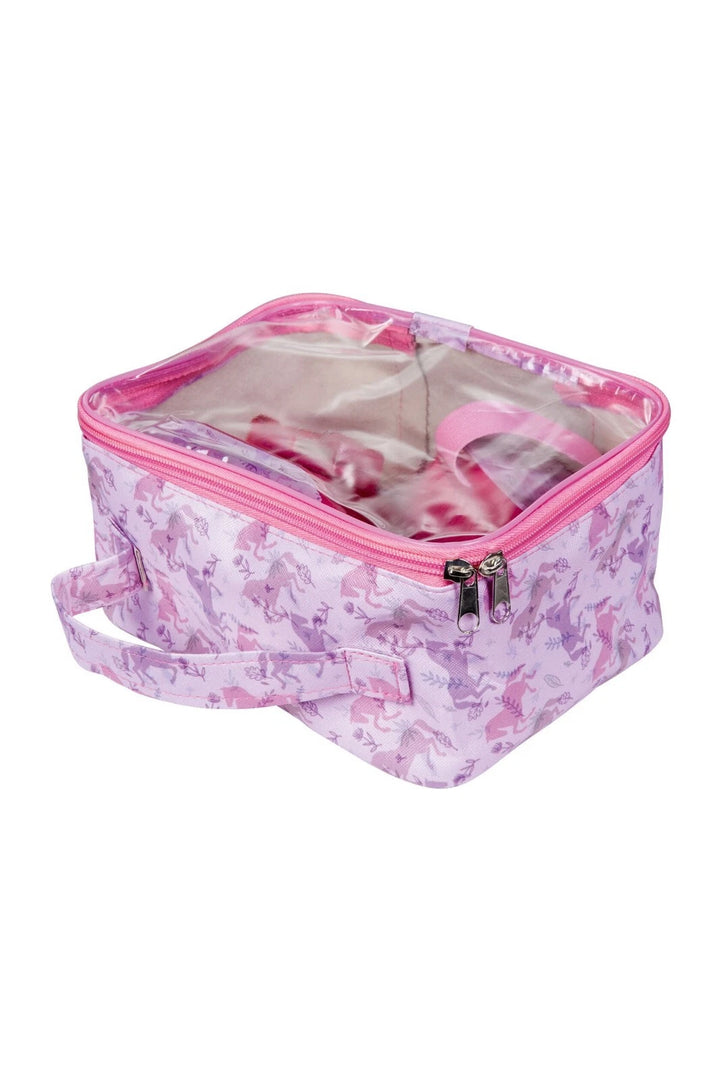 HKM "Blossom" Grooming Set  (5 pieces) in pretty Pink Bag by HKM (Great Gift)