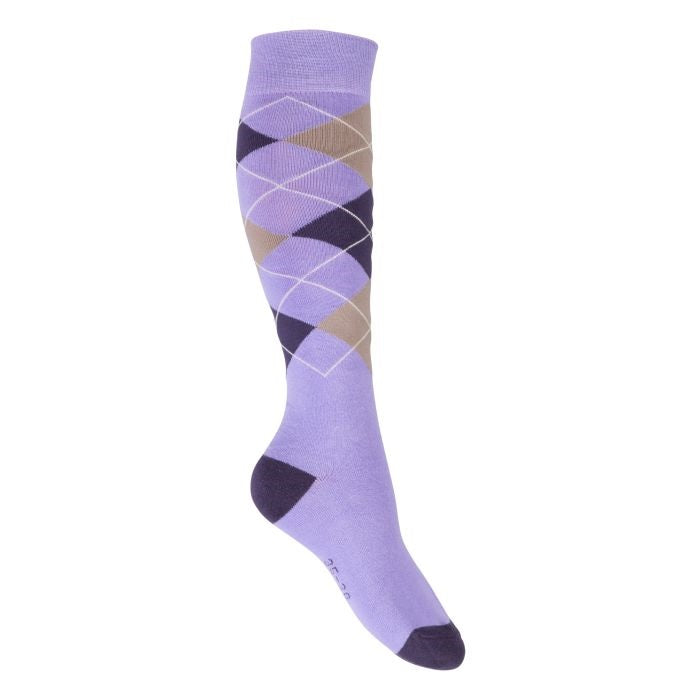 Cardiff Socks by HKM - Pack of 3 Pairs - Violet/Lilac - 35-38-Extremely Popular