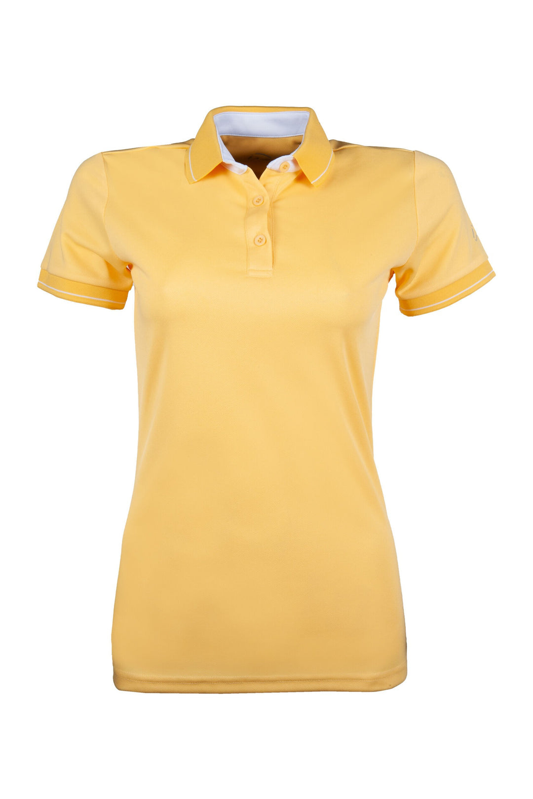 HKM Classico Gorgeous Short Sleeved Summer Polo Top - Yellow - All Sizes