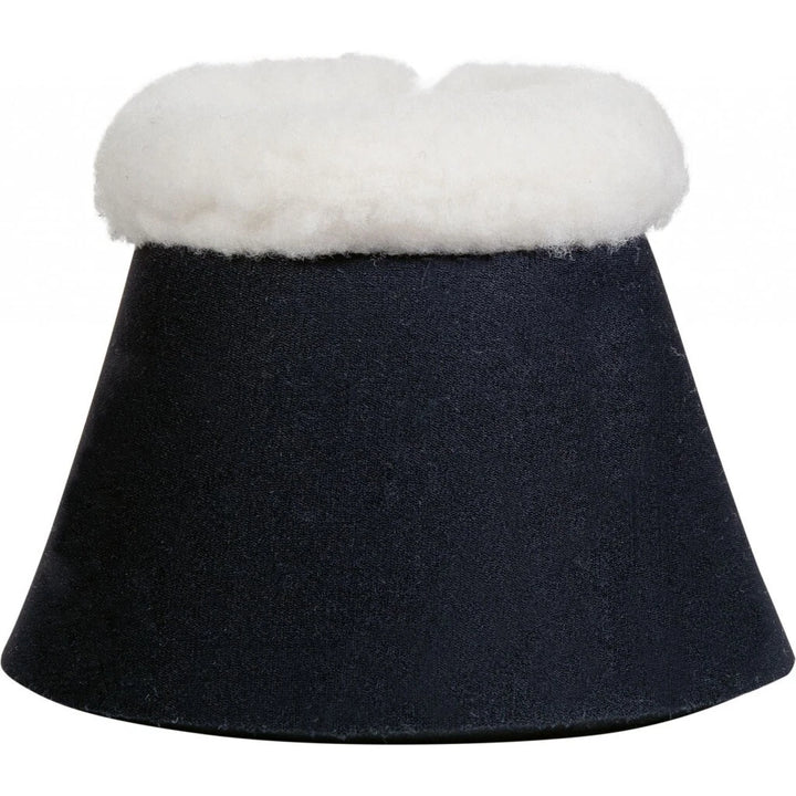 HKM 'Comfort' Soft' Over Reach Boots with Fur Trim - Black/Cream