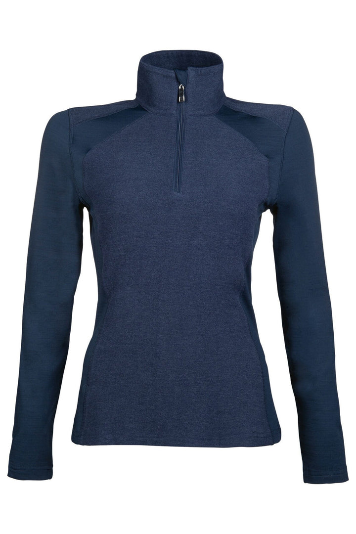 HKM Ladies Duo Functional Shirt - Dark Blue - XS-XL - LOW PRICE (popular)