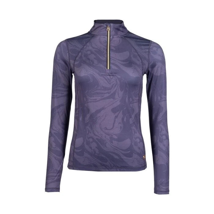 HKM 'Lavendar Bay' Marble Function Shirt - Lilac - Size Medium (LAST ONE) - ‘Low Price’