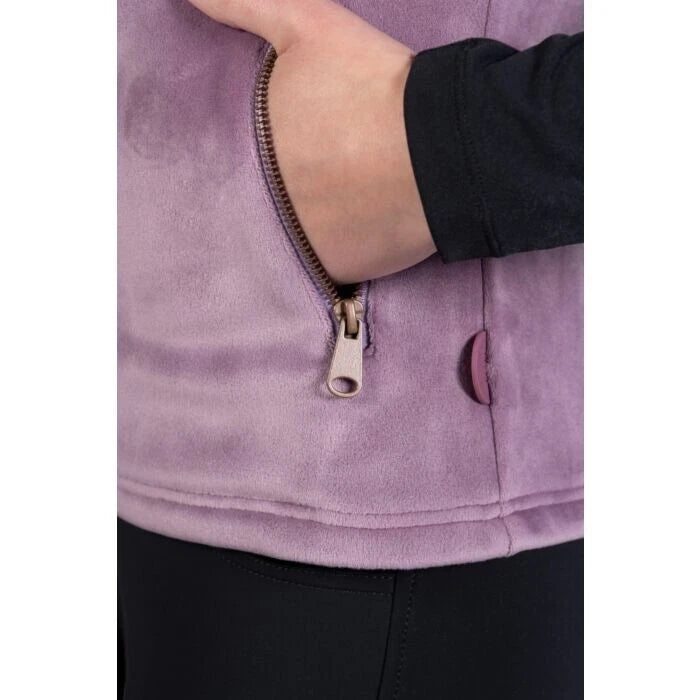 Gorgeous Leana Plush Velvet Gilet by HKM - Medium Last One