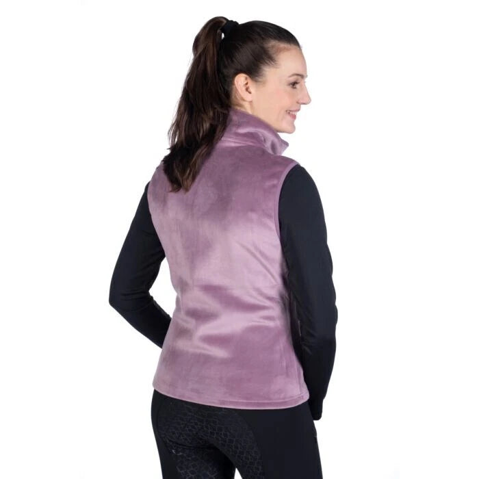 Gorgeous Leana Plush Velvet Gilet by HKM - Medium Last One