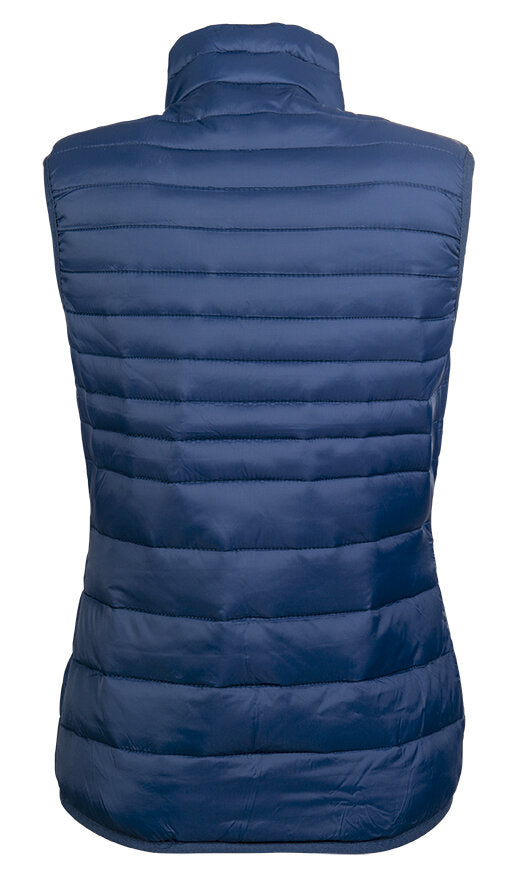 HKM Lena Quilted Gilet/bodywarmer/Vest - Black  & Navy - Ideal Gift - warm/cosy