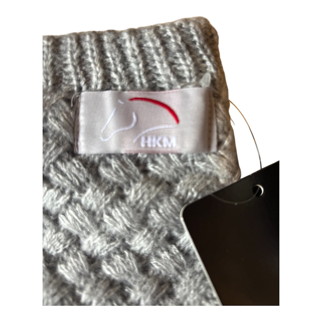 HKM Gorgeous Light Grey FLEECE LINED Scarf/Snood - 'Lucy' - VERY LOW PRICE