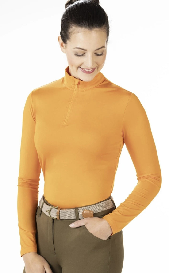 HKM Summer Milano Functional Shirt - Orange - XL (16) - LAST 1!