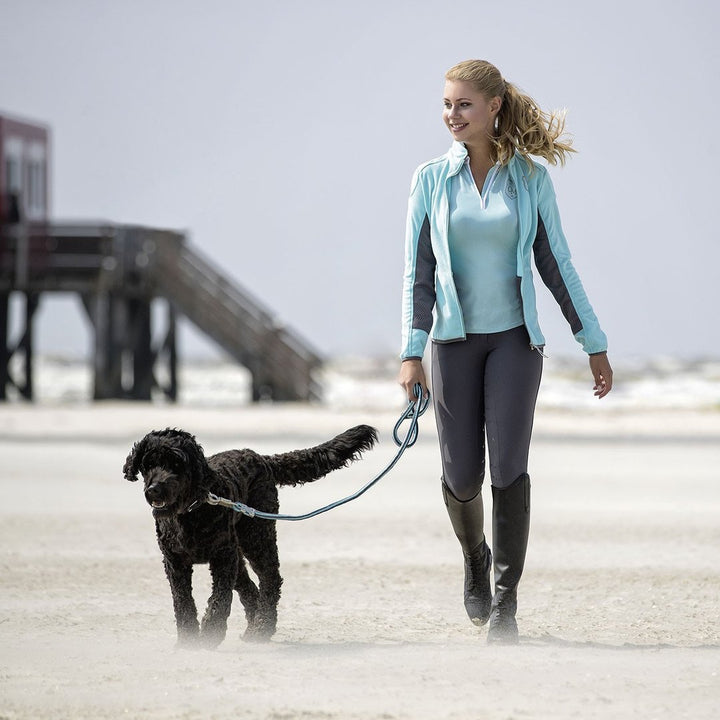 HKM Cavallino Marino 'Rimini' Stunning Turquoise Fleece - LAST ONE - Size Medium