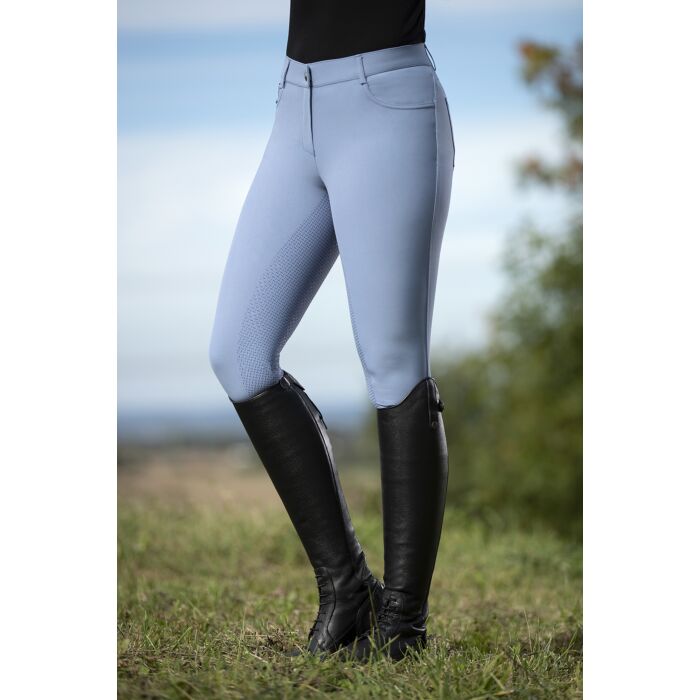 Gorgeous Sunshine Breeches with silicone full seat by HKM - 3 lovely colours