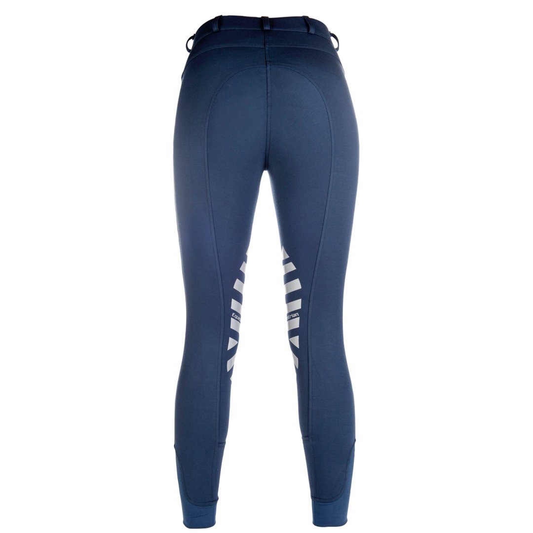 HKM Toulon Ladies Navy Breeches - Silicone Knee - Lovely Breeches - Size 12 - LAST PAIR