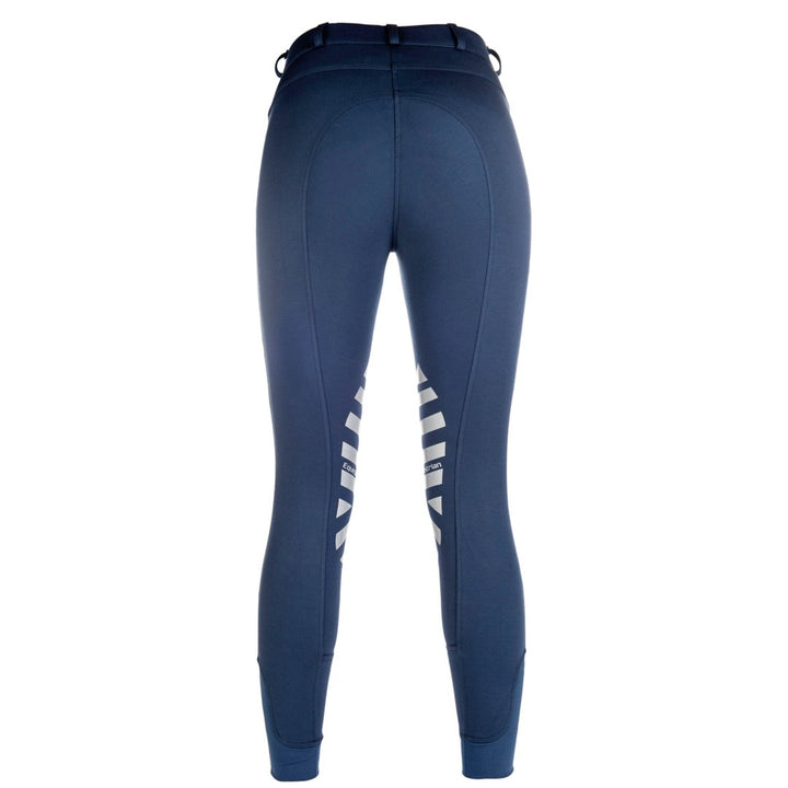 HKM Toulon Ladies Navy Breeches - Silicone Knee - Lovely Breeches - Size 12 - LAST PAIR