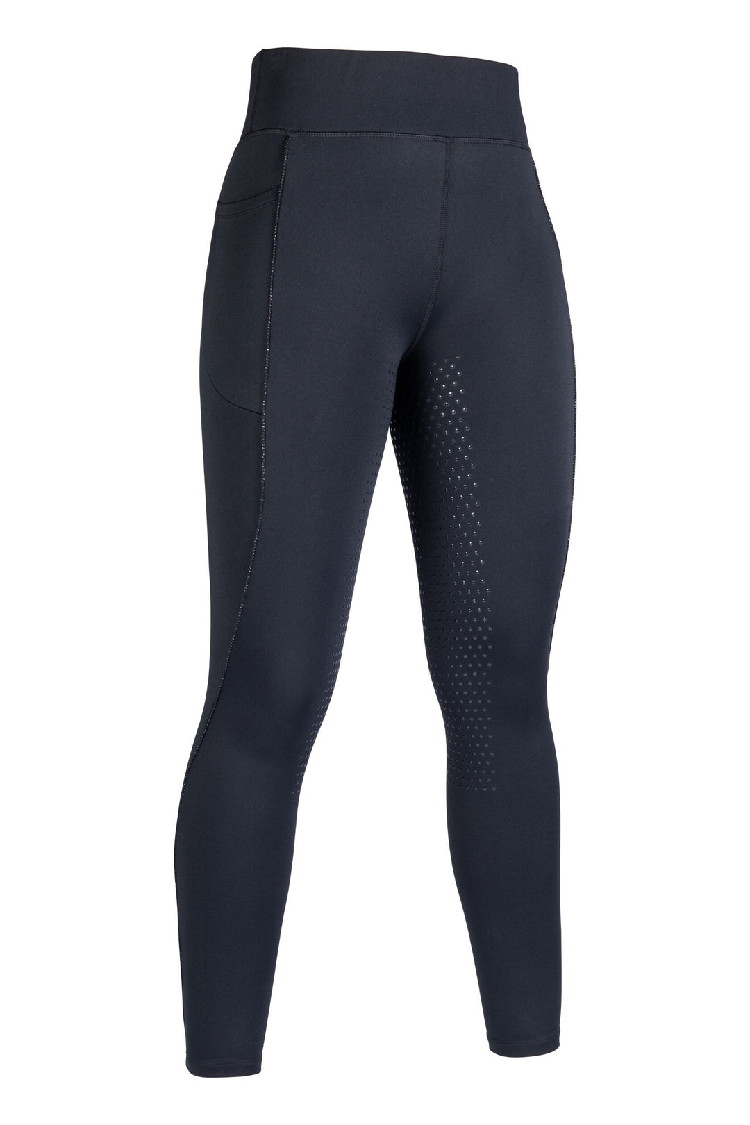 **NEW IN** HKM Alice Riding Tights with Silicone Seat - Black, Petrol & Navy