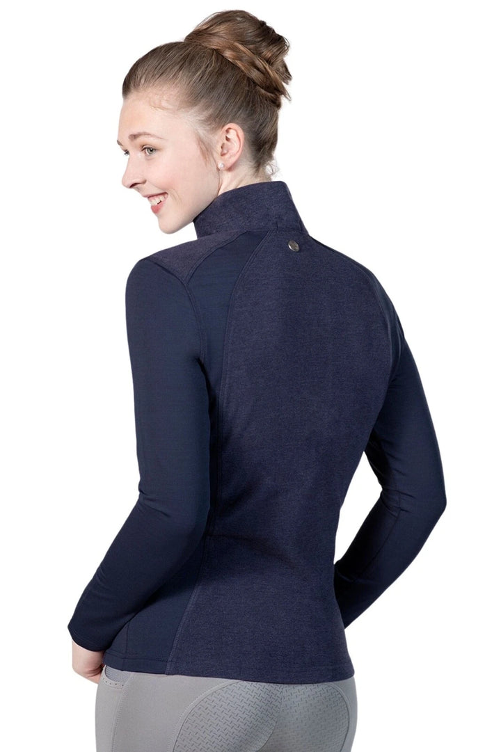 HKM Ladies Duo Functional Shirt - Dark Blue - XS-XL - LOW PRICE (popular)