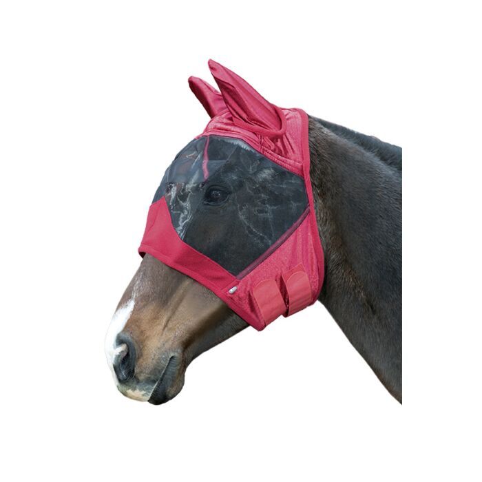 HKM High Professional Anti Fly Mask - No Nose - Navy or Red - LOW PRICE