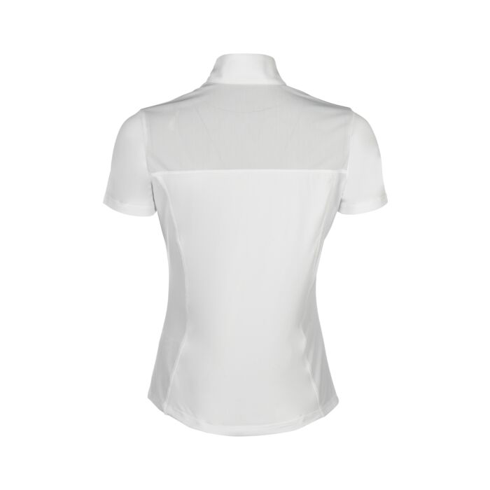 HKM Stunning SKADI Competition Shirt with Beautiful Crystals - White - All Sizes