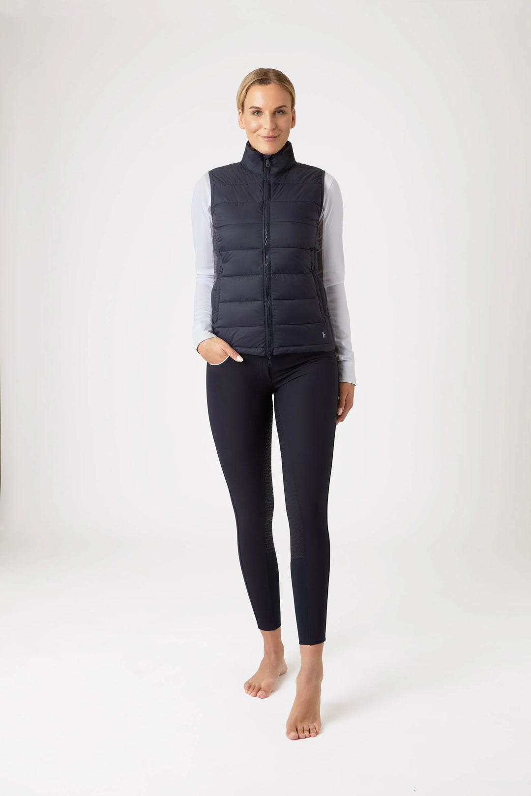 HORZE Amber Lightweight Gilet/Bodywarmer/Vest - Navy - sizes 10-16 - LOW PRICE