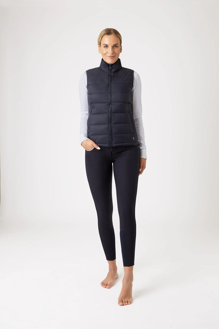 HORZE Amber Lightweight Gilet/Bodywarmer/Vest - Navy - sizes 10-16 - LOW PRICE