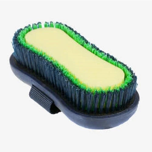 Horze Comfort Grip Bathing Brush - Sponge and Brush in 1 - a MUST HAVE ITEM