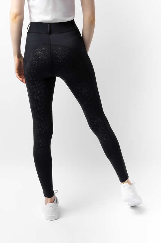 HORZE Dea Women's Full Grip Tights - Navy or Black (popular)