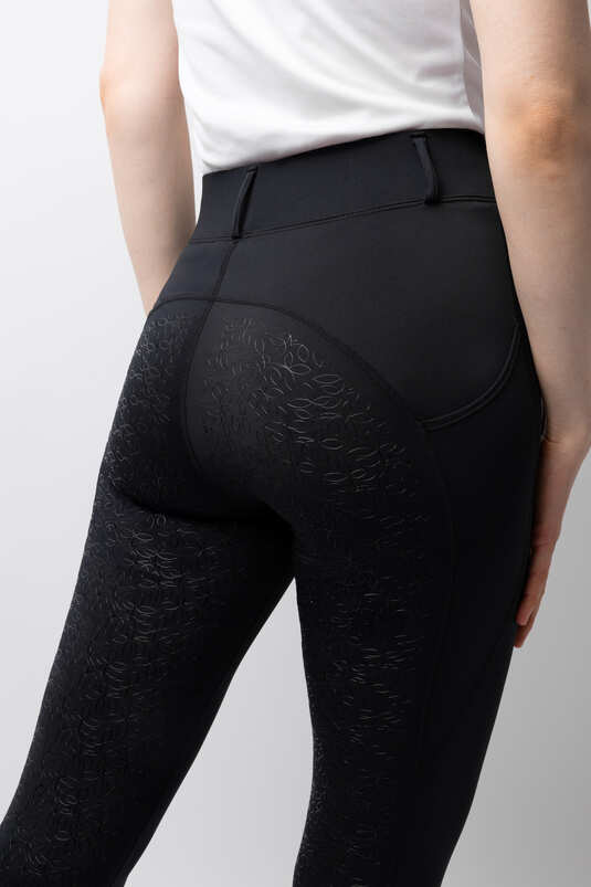 HORZE Dea Women's Full Grip Tights - Navy or Black (popular)