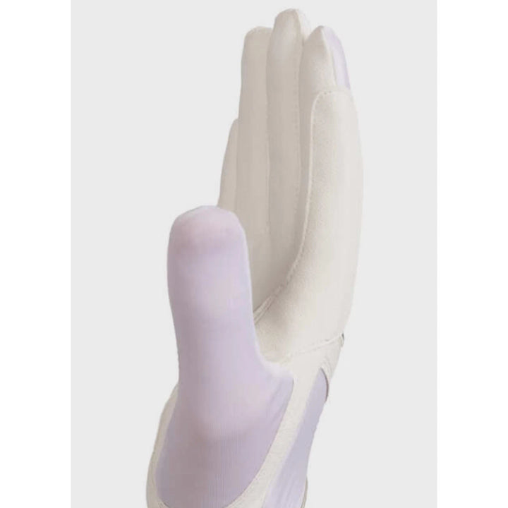 Horze Evelyn White Riding/Competition Gloves - size Medium - great gift
