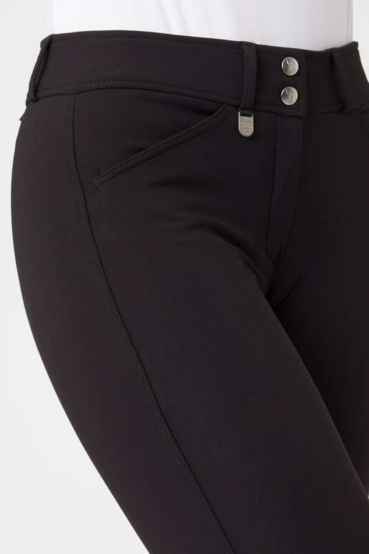 Horze Womens Grand Prix Breeches - Black - Full Silicone Seat - High Quality - LOW PRICE