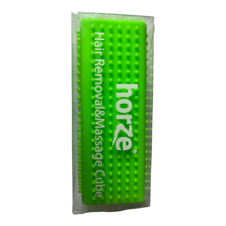 Horze Hair Removal & Massage Cube - Green - LAST ONE