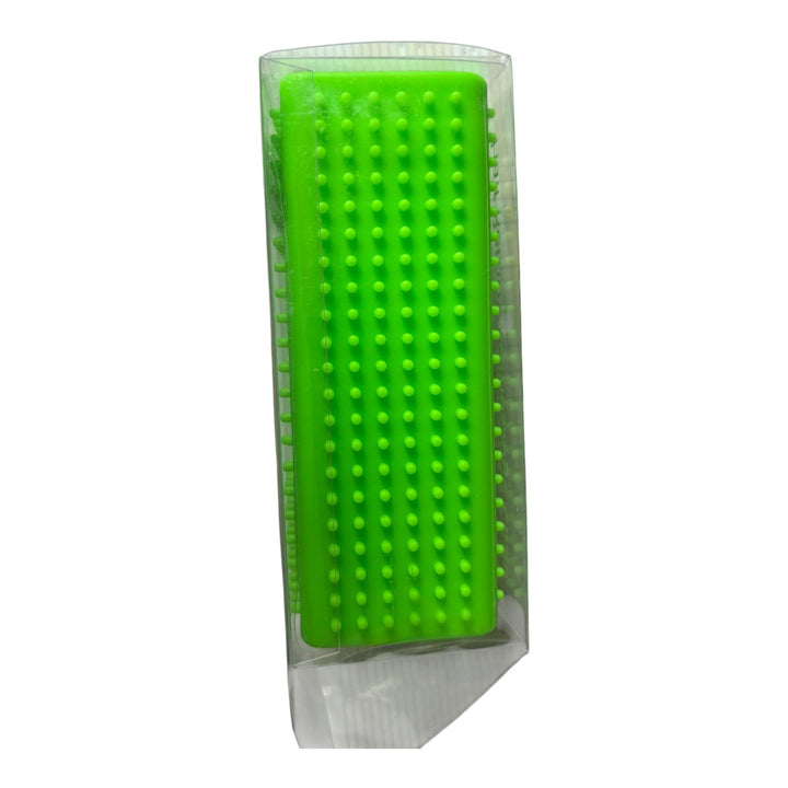 Horze Hair Removal & Massage Cube - Green - LAST ONE