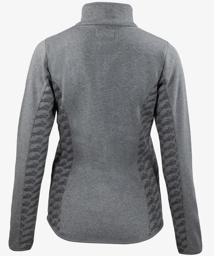 Horze Janessa Smart Fleece Jacket/Top - Grey - High Quality Fleece