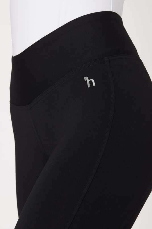 HORZE Juliet Womens Hyper Flex Riding Tights with Silicone Full Seat - Black