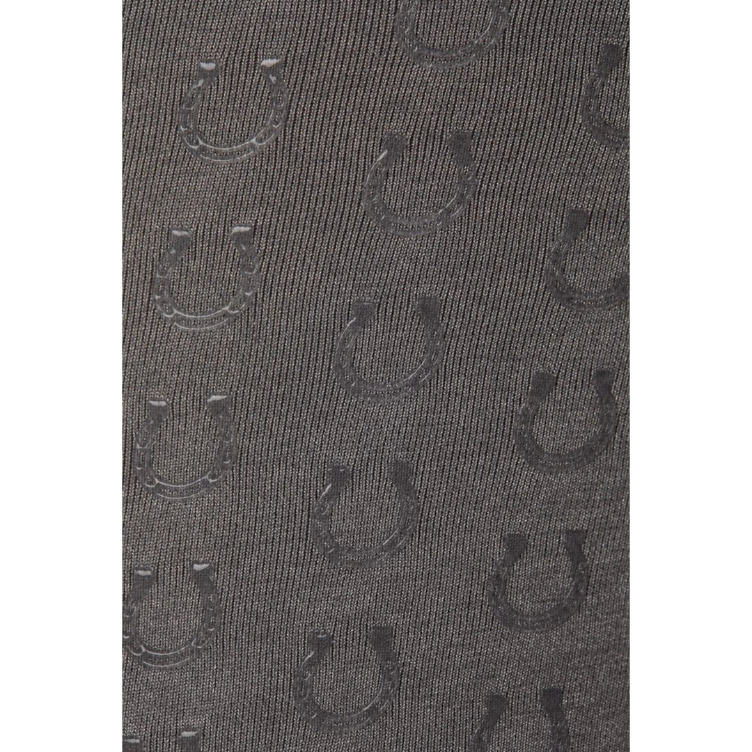 Horze Naomi SEAMLESS Riding Tights, full silicone seat - Grey or Blue - Super Comfy