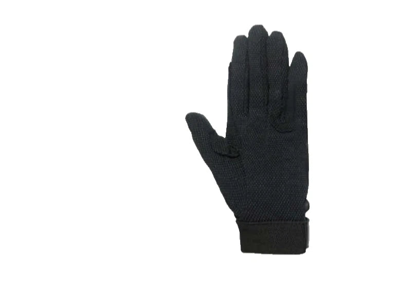 Horze Poly Grip Everyday Riding Gloves with Pimple Grip Palm - Size M - Low Price