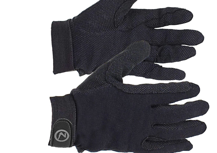 Horze Poly Grip Everyday Riding Gloves with Pimple Grip Palm - Size M - Low Price