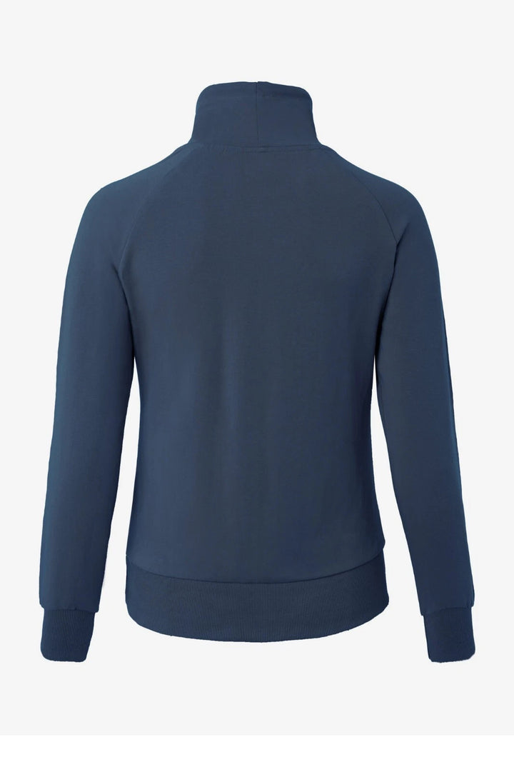 Horze 'Remy' High Neck Equestrian Sweatshirt - Dark Blue  (popular) - Size 10 (36) - LAST 1