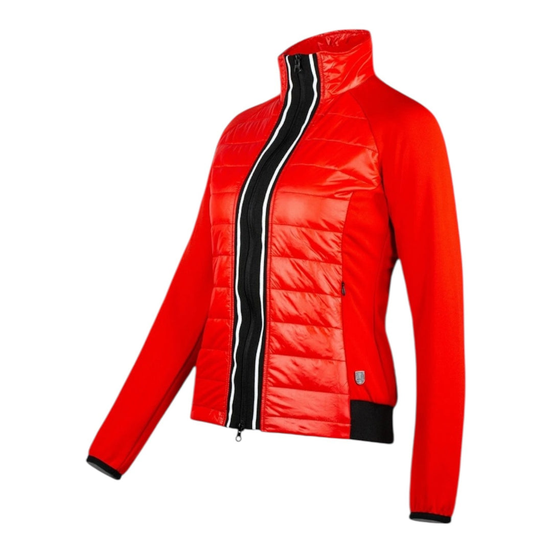 *REDUCED*  Horze Robyn Hybrid Womens Combo Jacket - Red/Black - Size 8 & 10 LAST TWO!