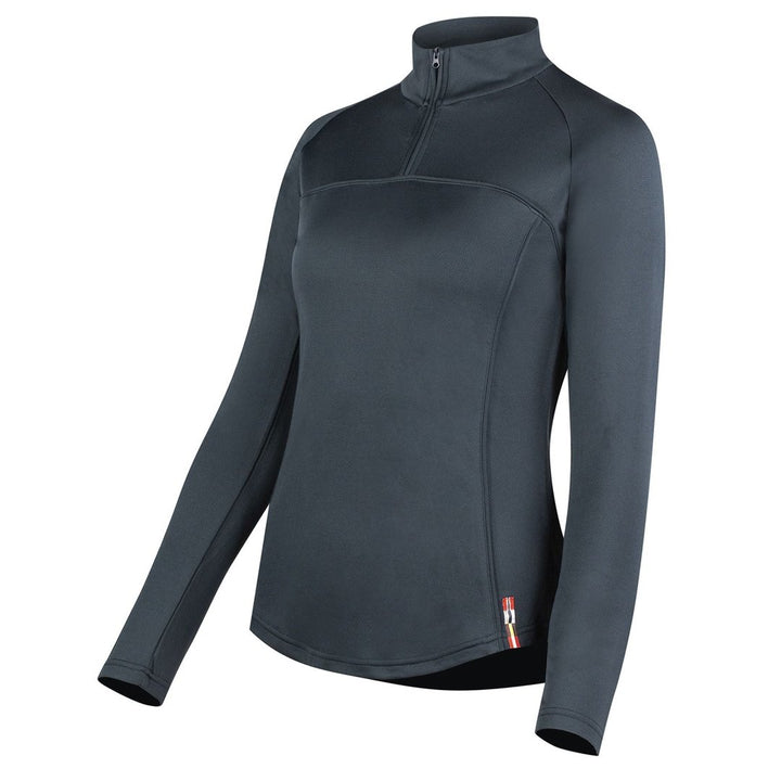 Horze Willow Ladies Long Sleeved Light & Breathable Riding Top - Dark Blue