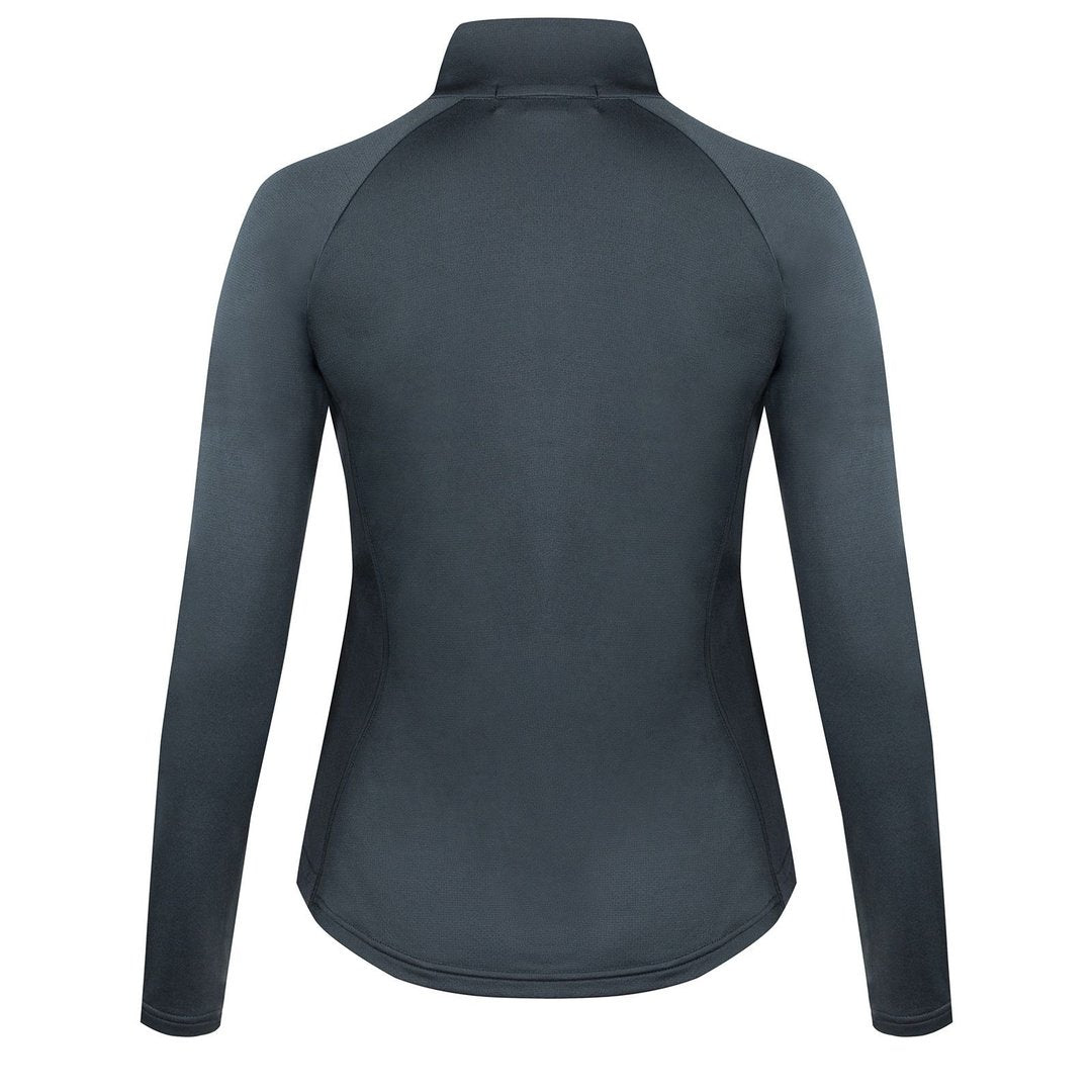 Horze Willow Ladies Long Sleeved Light & Breathable Riding Top - Dark Blue