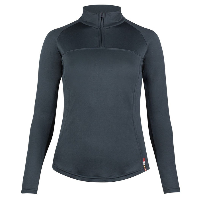 Horze Willow Ladies Long Sleeved Light & Breathable Riding Top - Dark Blue