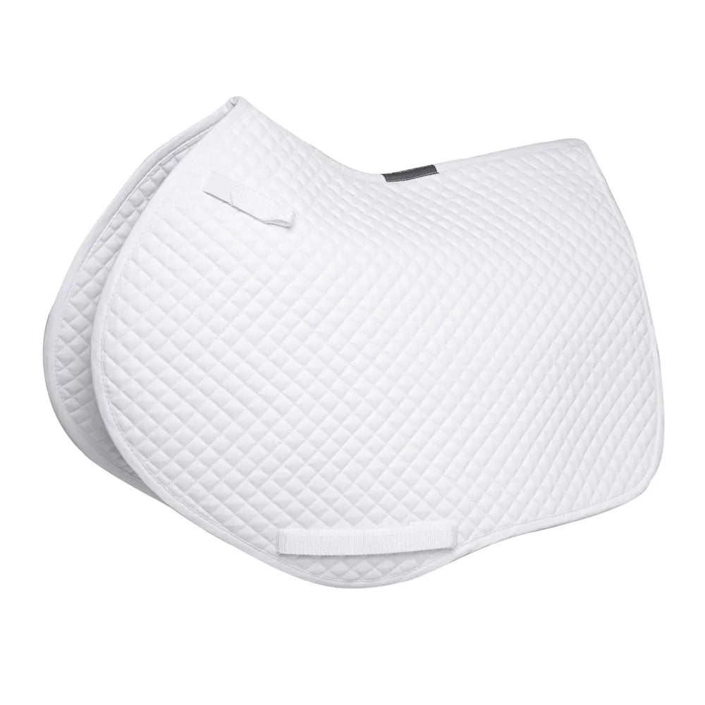 Hy Equestrian Competition Close Contact Saddle Pad - Black or White - Size : Cob/Full