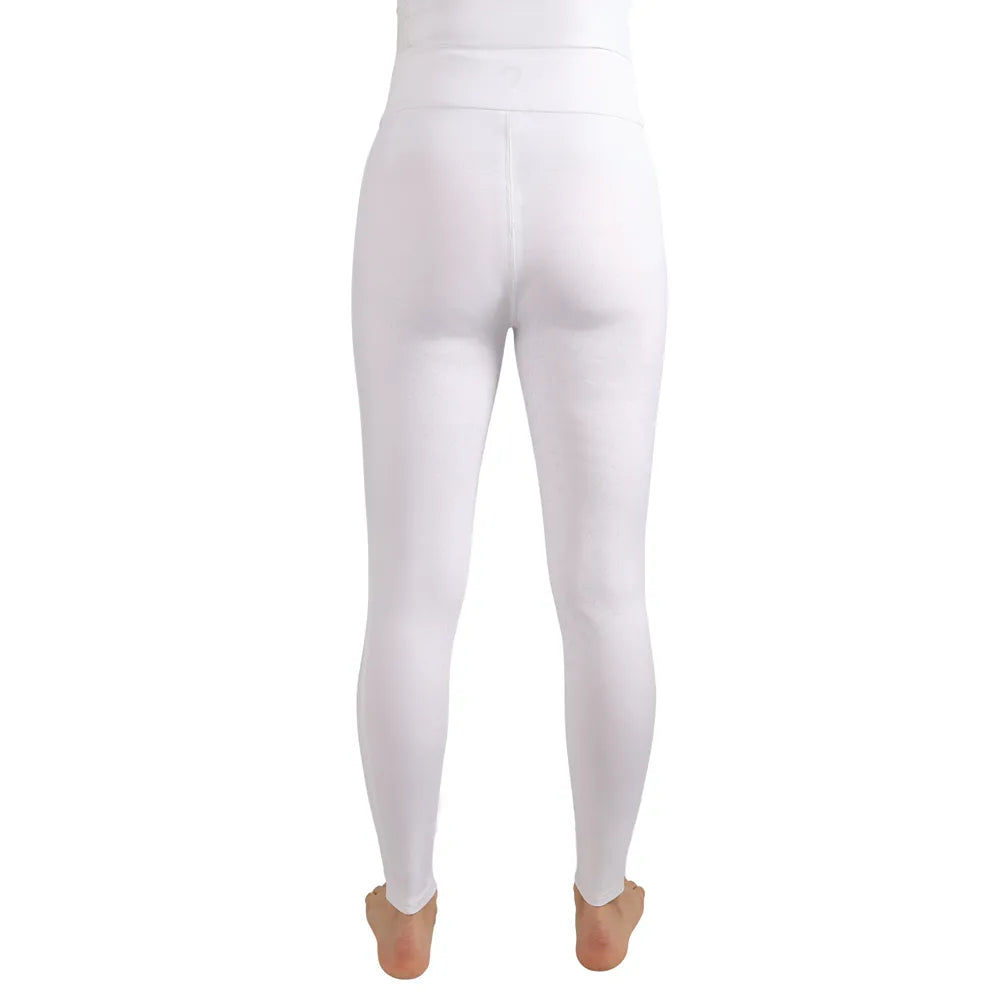 Hy Equestrian Melton Childrens Riding Tights - White