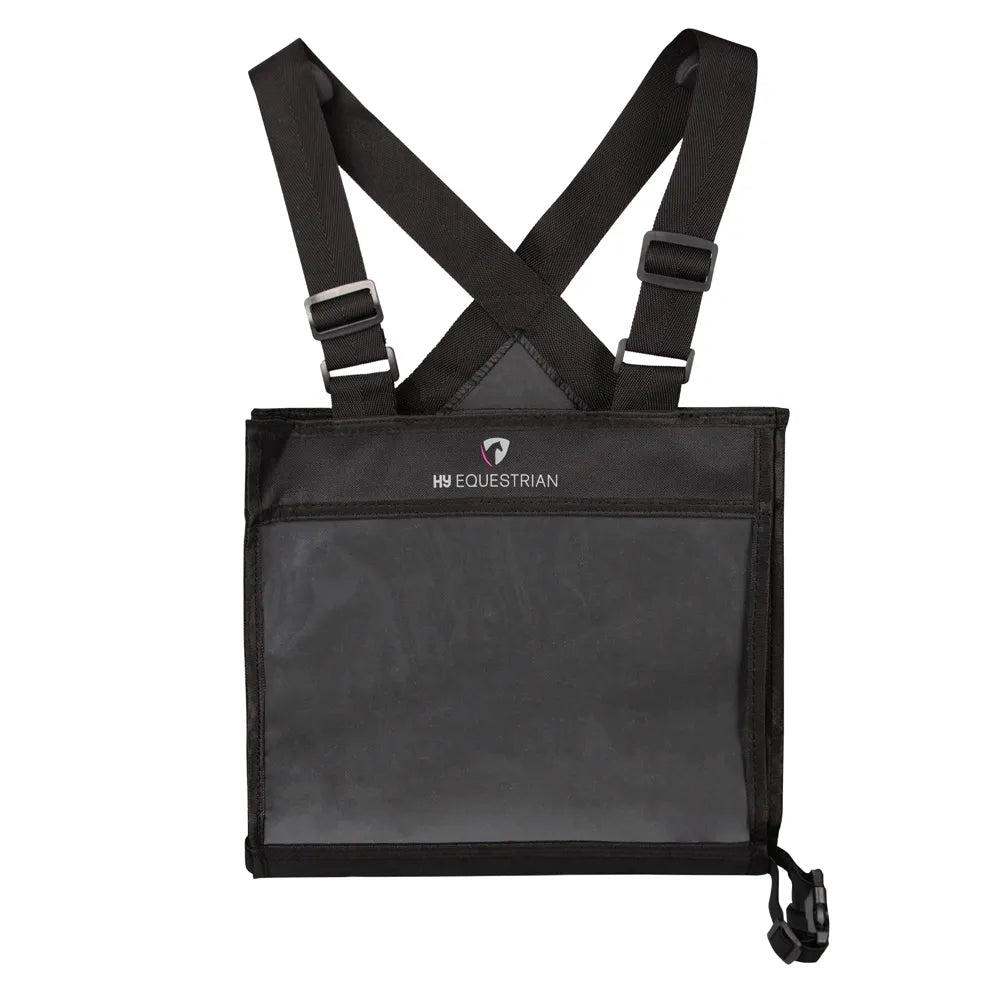 Hy Equestrian Number Bib For Rider - Competition Number Holder for Rider
