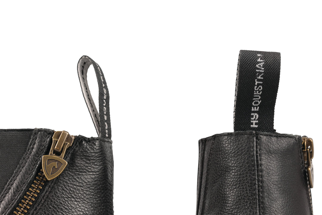 ProPriverno Lato Jodhpur Boot by Hy Equestrian - Black Premium Quality Leather