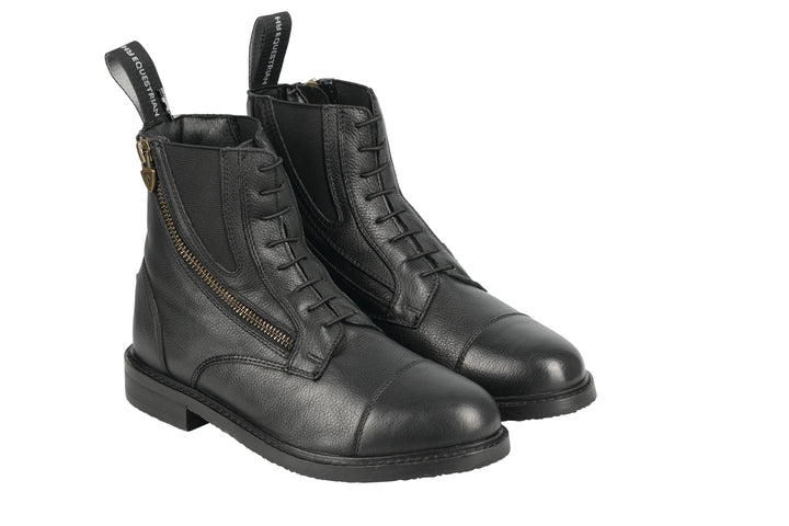 ProPriverno Lato Jodhpur Boot by Hy Equestrian - Black Premium Quality Leather
