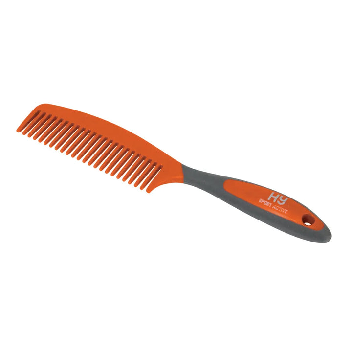 Hy Sport Active Soft Touch Mane & Tail Comb - 2 Tone - 3 Colours